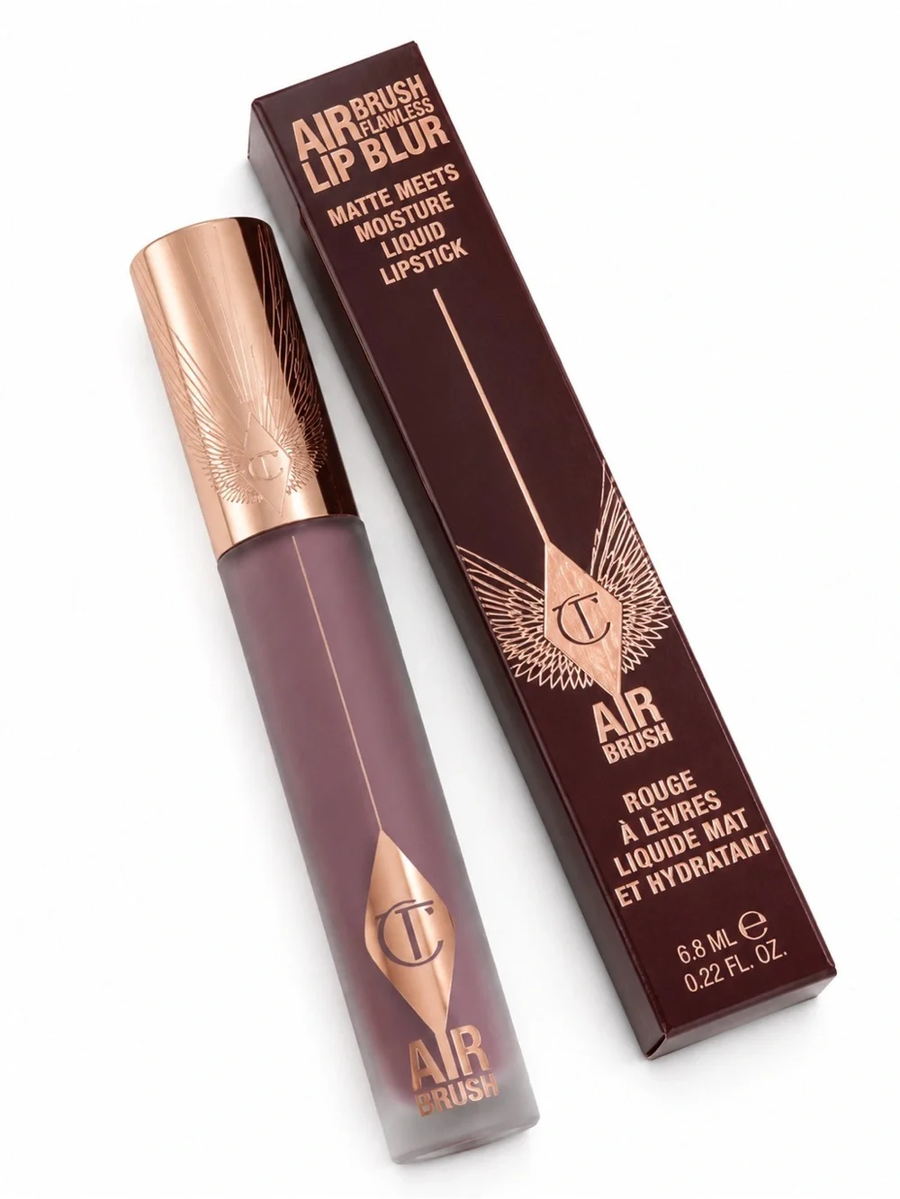 Charlotte Tilbury Airbrush Matte Moisture Liquid Lipstick Pillow Talk Blur NIB